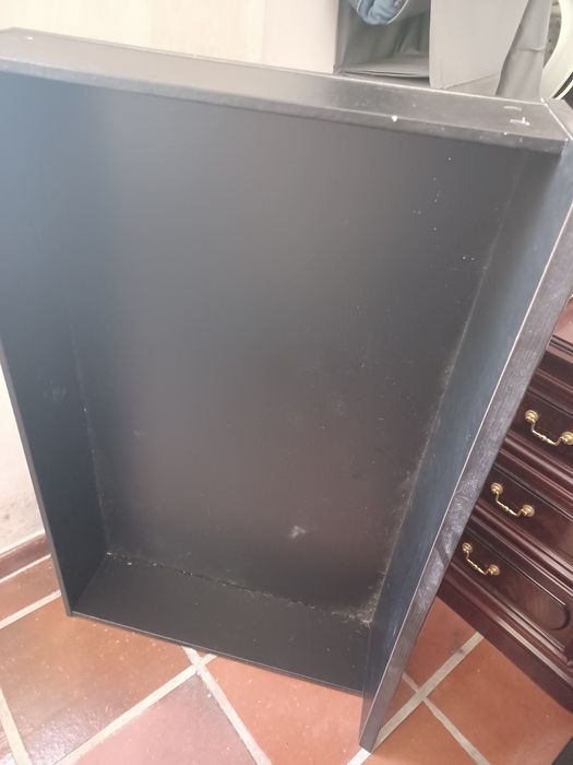 Cama de casal malm preta ikea