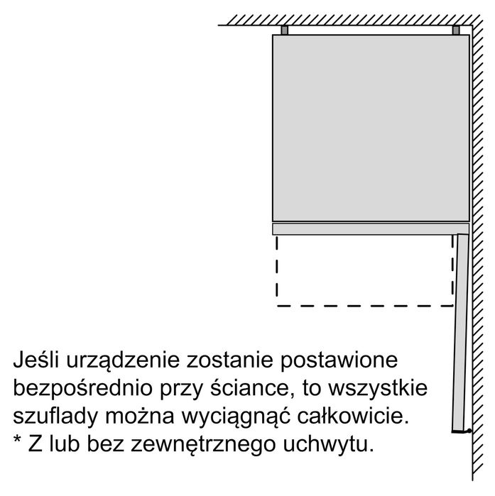 Okazja! Lodówka Bosch z zamrażarką dolną