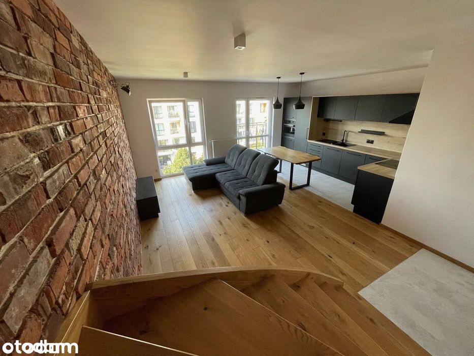 Mieszkanie 80,23m 2 poziomowy 2 balkony Wojszyce Wrocław