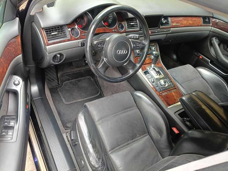 Audi A8 D3 3.0 TDI 255KM Quattro, S Line, Bi LED, Alcantara, Pewne* Wygodne *