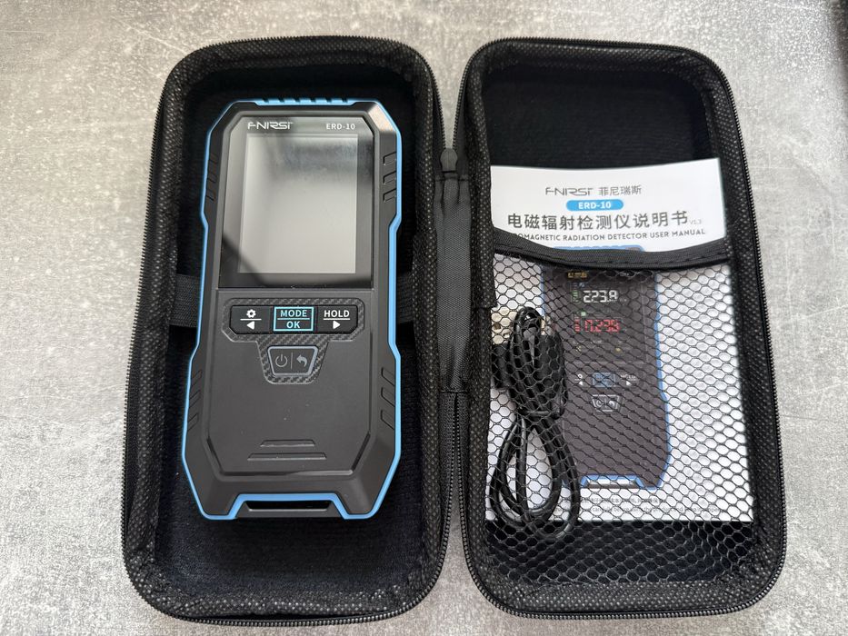Продам EMF-детектор/вимірювач електромагнітного випромінювання Fnirsi