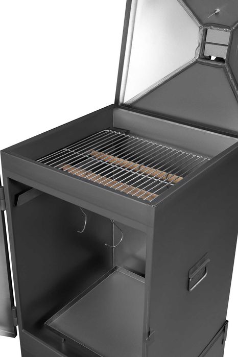 Wędzarnia metalowa ogrodowa XXL na WYSOKICH NOGACH wysyłka KURIEREM