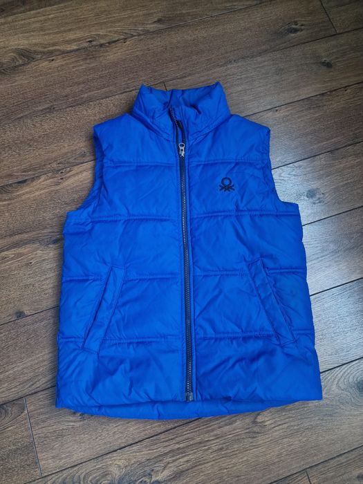 Kamizelka dziecięca  ocieplana Benetton.  Roz. L (140cm)