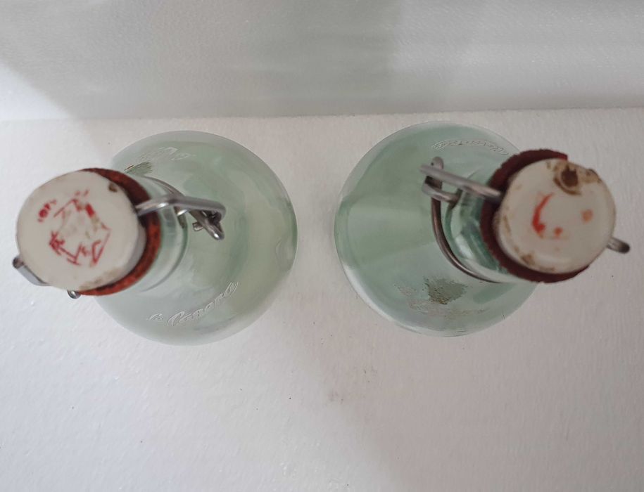 Duas Garrafas Gasosa La Casera e outras para coleção - Vintage