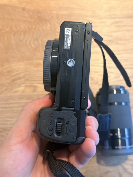 Aparat Sony A6100A + E PZ 16-50mm + 55-210mm