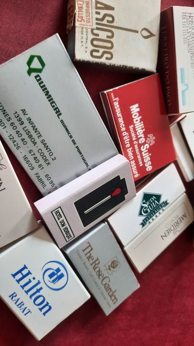 Coleção caixas fósforos
