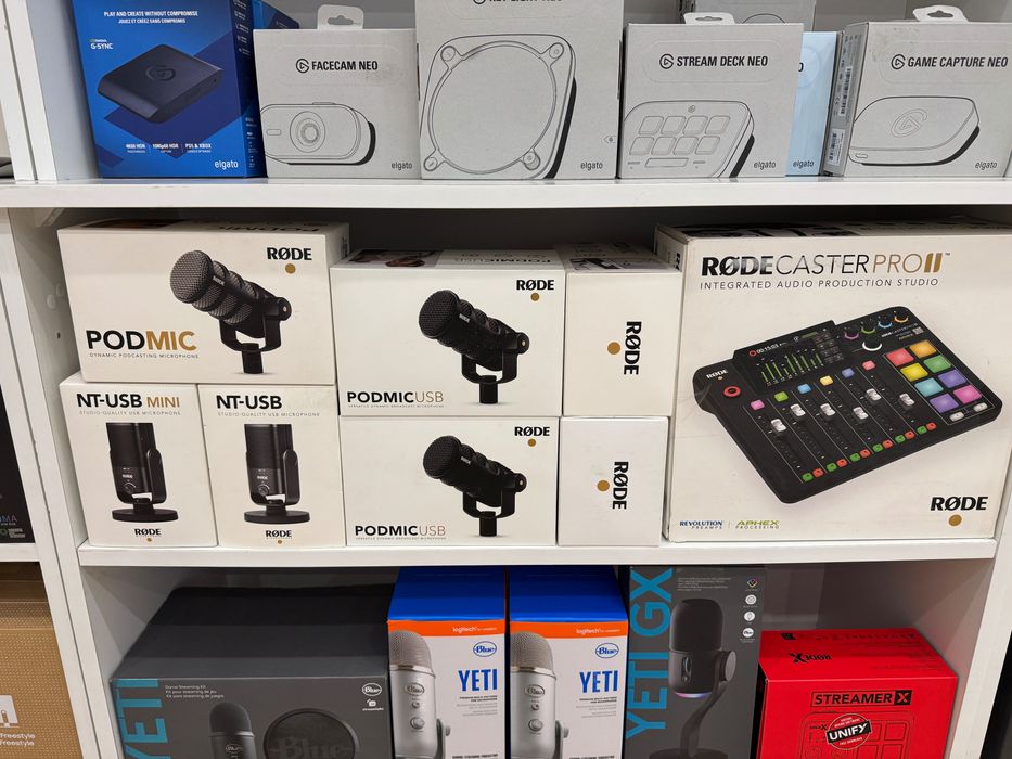 Мікрофон стрімінгу подкастів студії Rode Pod Mic USB Студійний XLR