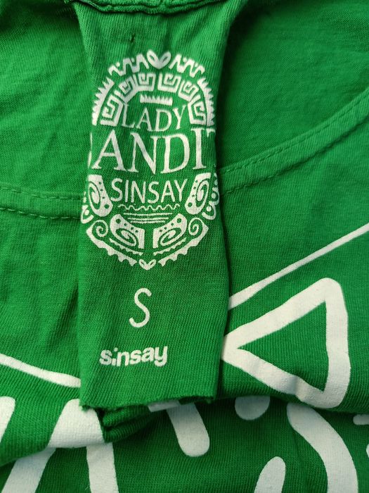 Crop top S zielony