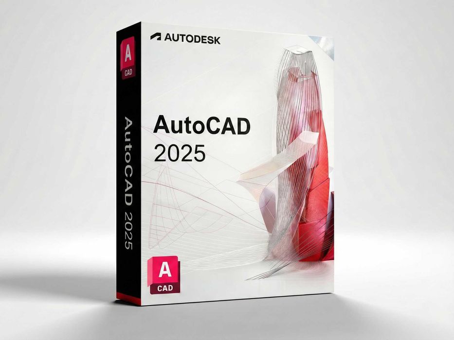 AutoCAD 2025 - Pełna licencja 3 lata na macOS  DWG CAD 2D 3D BIM