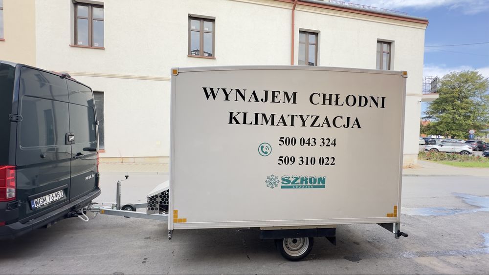 chłodnia mobilna wynajem chłodni