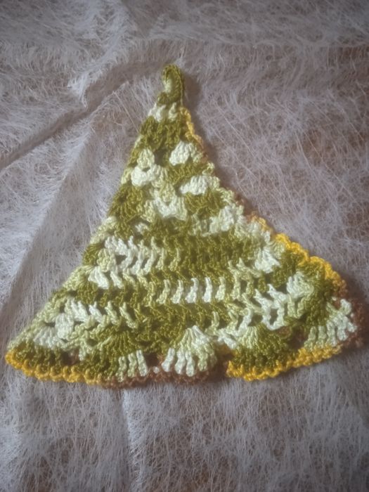 Porta chaves em renda