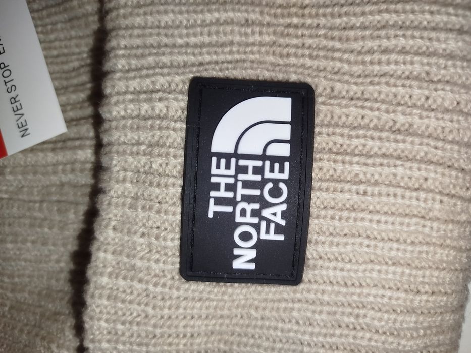 Gorro The North Face creme