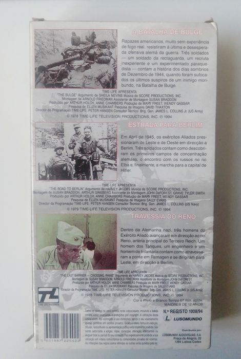 2 Cassetes VHS Motociclismo e Diário da II Guerra Mundial.