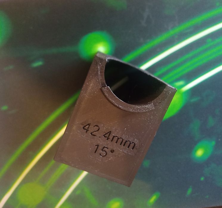 Peça para corte coletor tubular