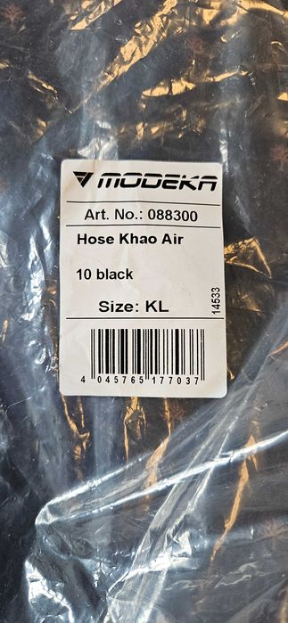 Spodnie modeka model khao air męskie rozm. KL