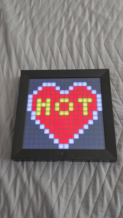 Ramka cyfrowa PIXOO Divoom 11" 16x16 PixelArt z budzikiem