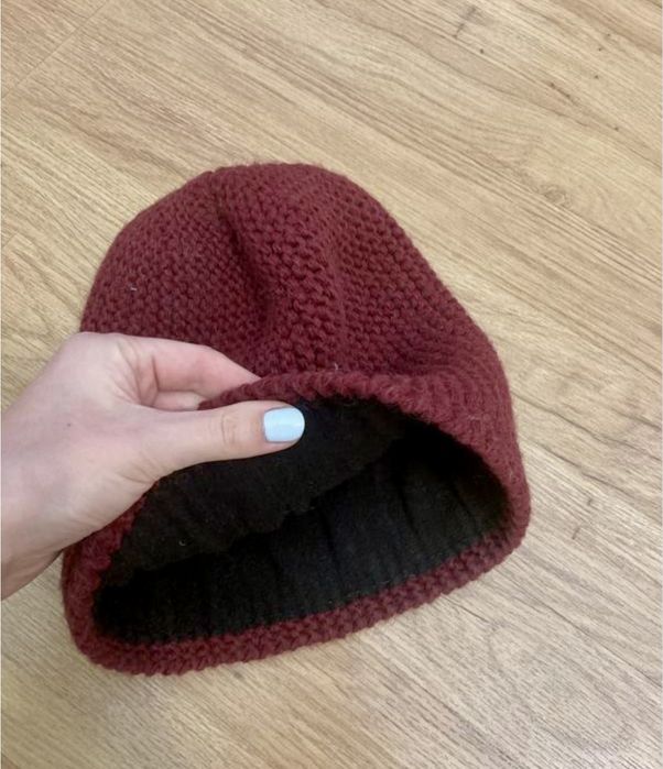 Вязанный комплект шапка и шарф женский, вʼязаний шапка та шарф