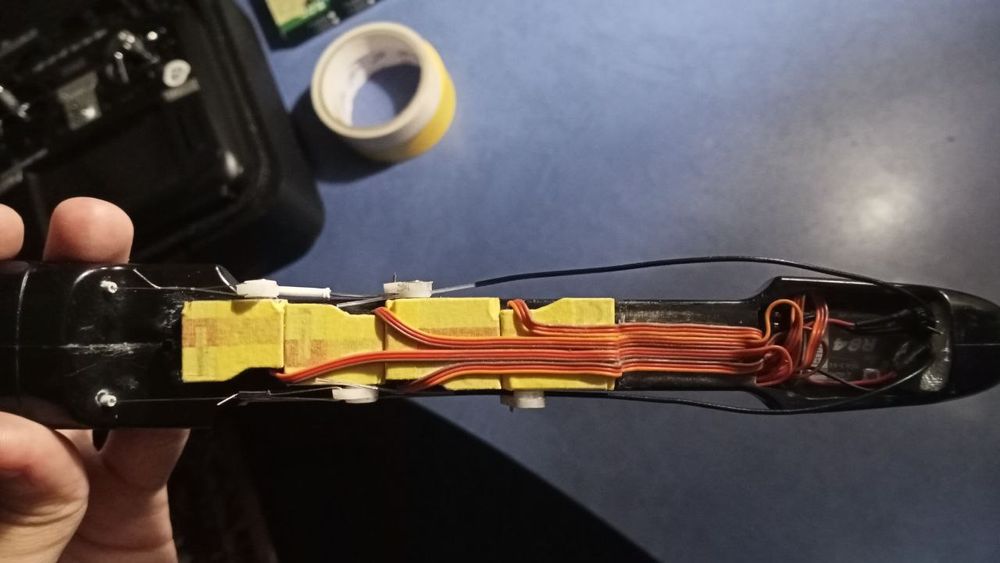 Спортивная авиамодель из карбона, класс модели F3K, Bamf2 Armsoar