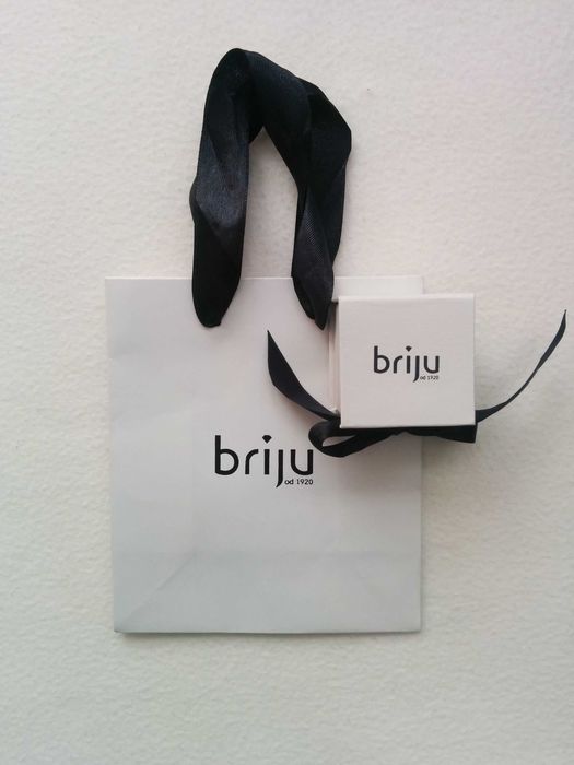 BRIJU pudełko na biżuterię + torebka prezentowa