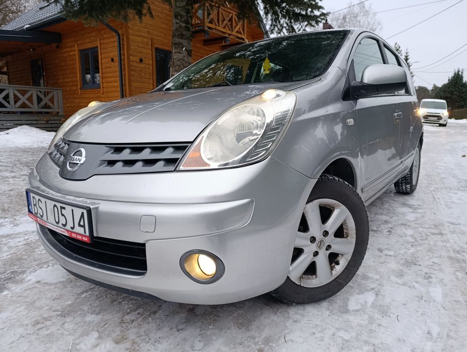 Nissan Note 1.4 benzyna 88KM 2008r Klima Zarejestrowany