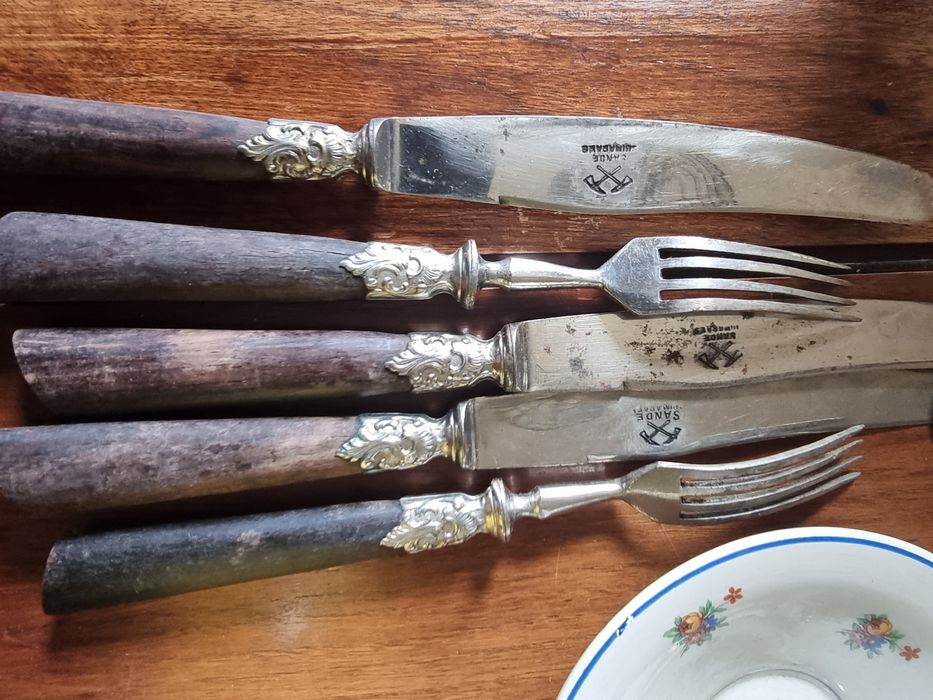 Antique Tableware, Various Items64738765654403124