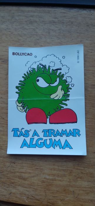 Cromo da coleção Tás