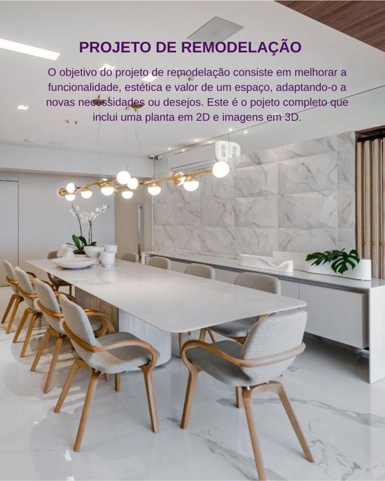 Consultoria projetos em 3D e remodelacao