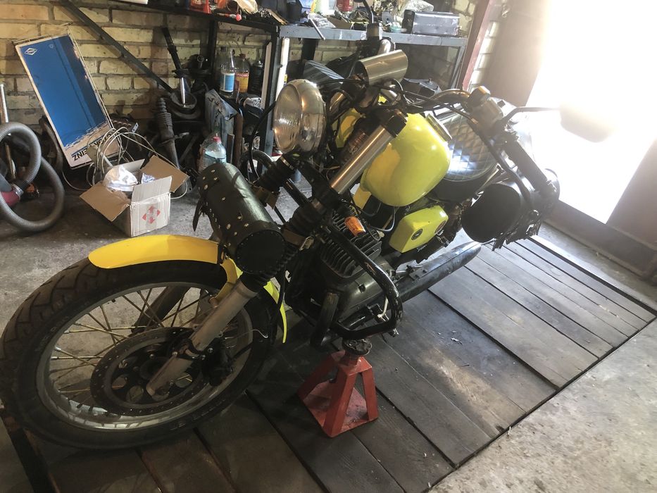 Кастомний мото на базі Cezet 350