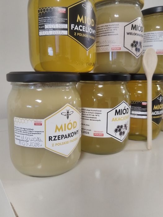 Zestaw Miodów z Własnej pasieki 650g