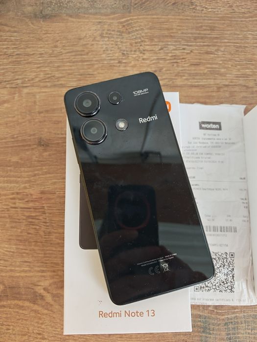 Xiaomi Redmi Note 13 6.67" 8GB/256GB Dual Sim Preto C/Garantia Aceito Retomas