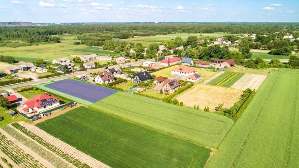 Działka w Brzezinach + udział w drodze - Widok 4