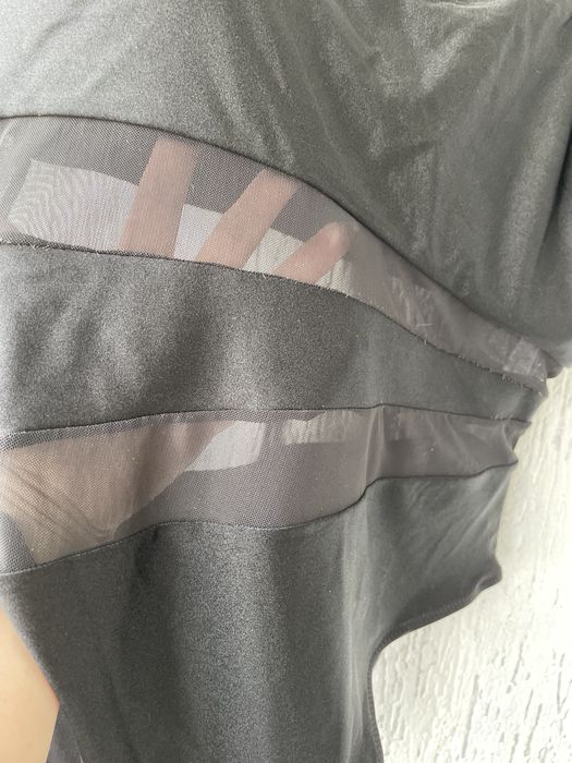 Купальник суцільний з сіточкою