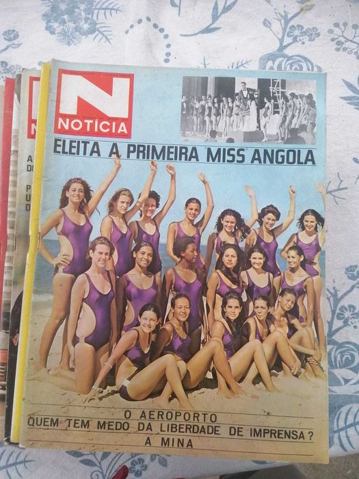 Revista "Notícia" Angola 1969 1970 1971 – 21 exemplares colecção africana colonial