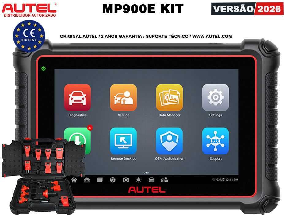 Autel MaxiPRO MP900E KIT Máquina Diagnostico OBD Profissional (NOVO)