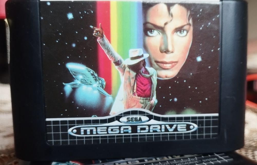 Gra Sega mega drive Michael Jackson moonwalker