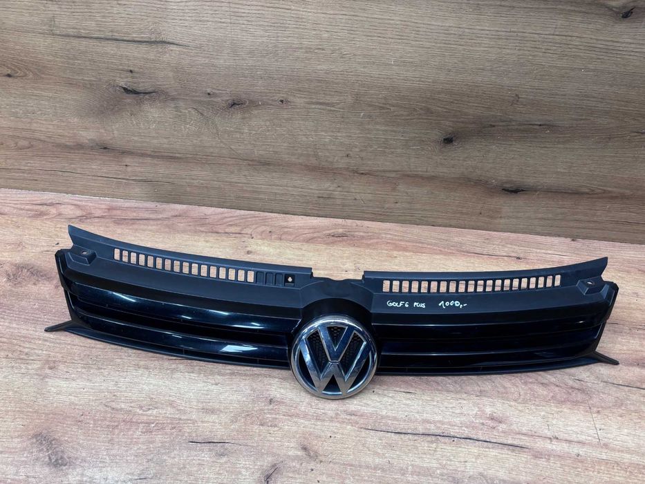 Grill atrapa zderzaka Volkswagen Golf 6 Plus
