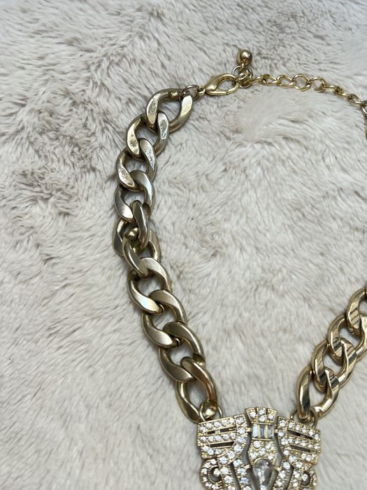 Naszyjnik łańcuch aesthetic ciężki elegancki glam glamour i