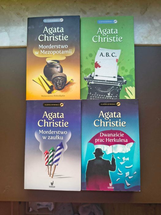 Zestaw 4 książek Agaty Christie