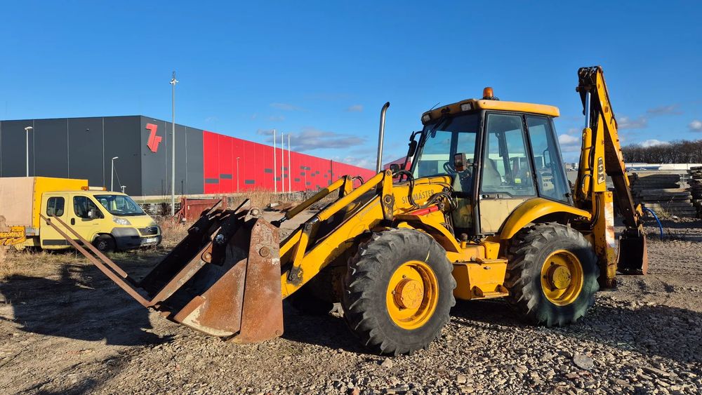 JCB 3CX  Koparko-ładowarka JCB 3CX Super , równe koła
