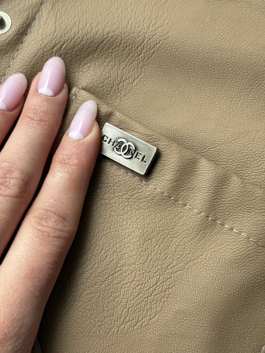 Рубашка з еко-шкіри