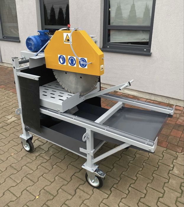 Przecinarka stołowa budowlana jednofazowa 230 V silki bloczków porothermu cegły norton clipper JUMBO  NOWA  z TARCZĄ  silikat ytong POLSKI PRODUCENT