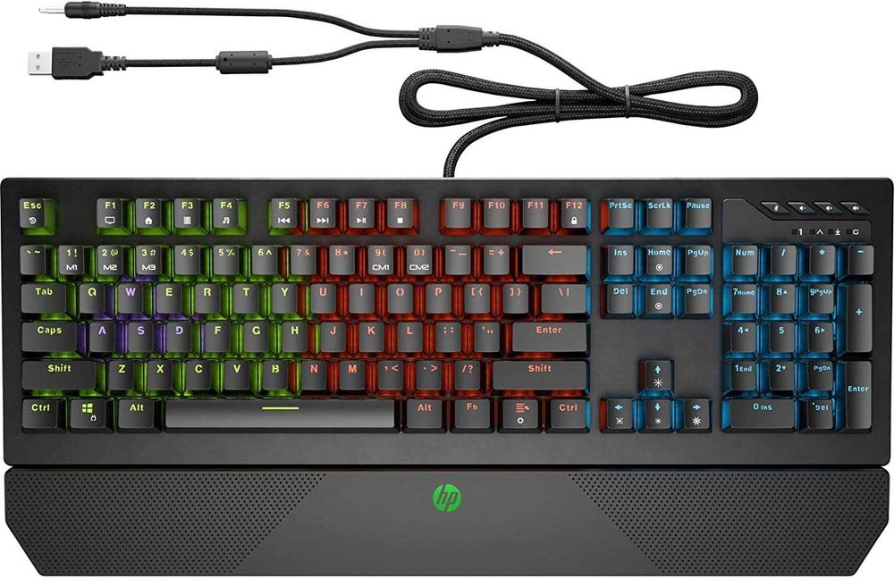 Nowa Klawiatura Mechaniczna Gamingowa HP Pavilion Gaming 800 RGB FV23%