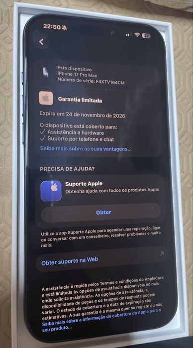 Iphone 17 Pro Max Imaculado / Garantia 2 anos