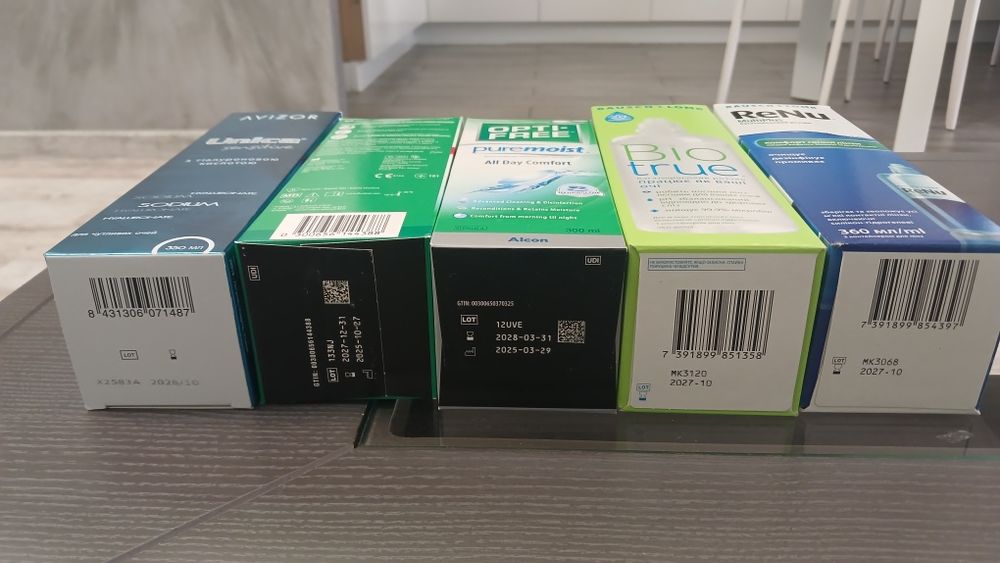 Розчини для контактних лінз Renu Biotrue Optifree