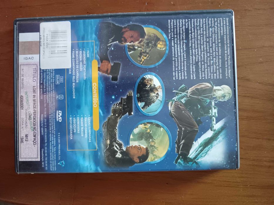 filme dvd original -   perdidos no espaço