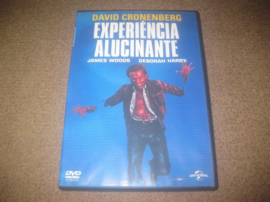DVD "Experiência Alucinante" de David Cronenberg/Raro!
