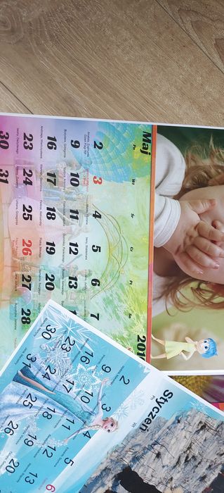 Fotokalendarz, kalendarz