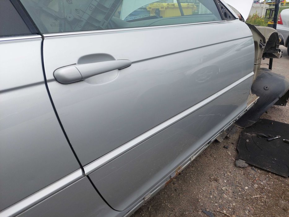 BMW E46 Coupe Cabrio Drzwi Lewe Prawe 475 Titansilber Met Wysylka Bydgoszcz