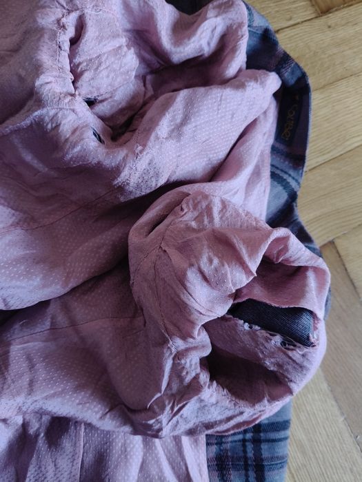 Marynarka w kratkę krata żakiet jacket XS