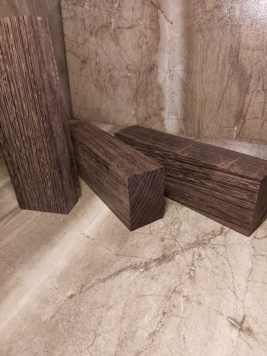 Заготовки, бруски для рукоятки кия и ножей